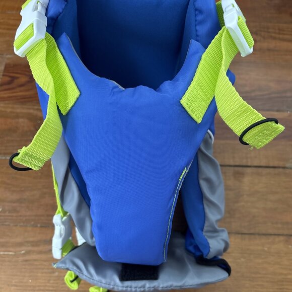 Neon Green & Blue Dog Swim Vest - Picture 6 of 7